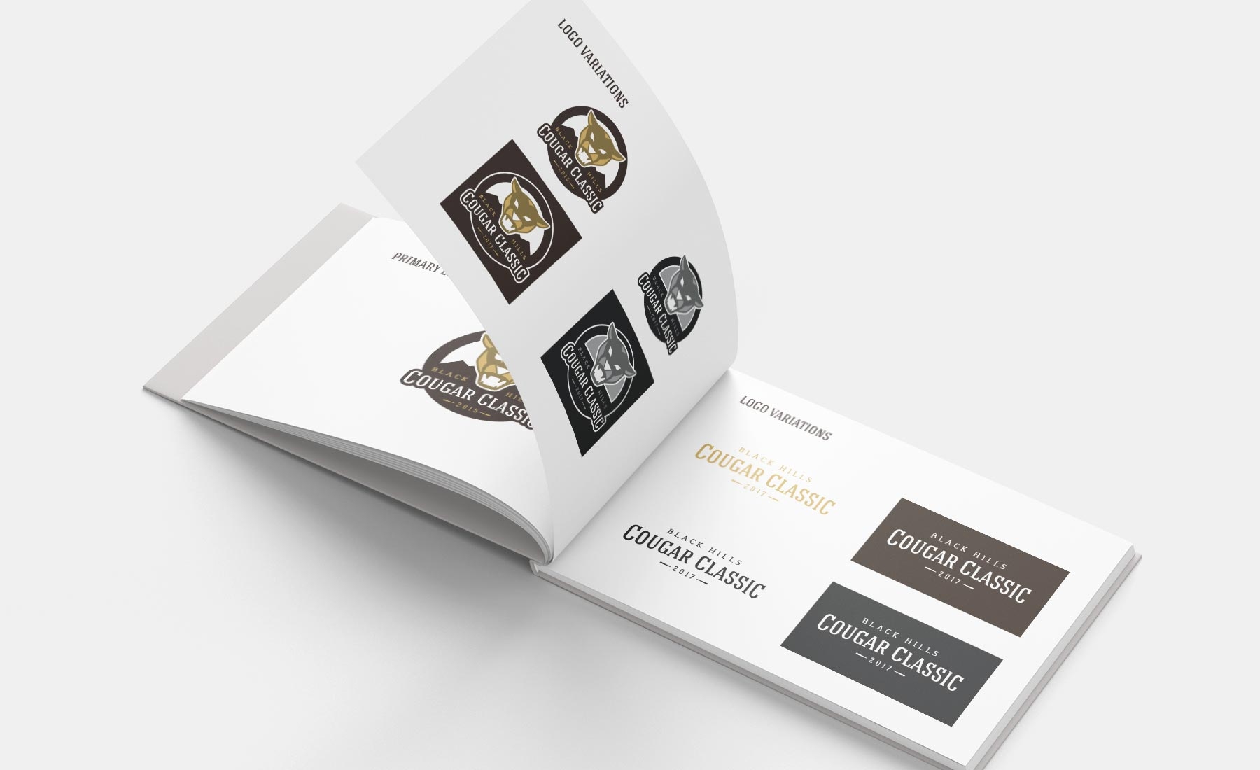 Black Hills Cougar Classic brand guidelines