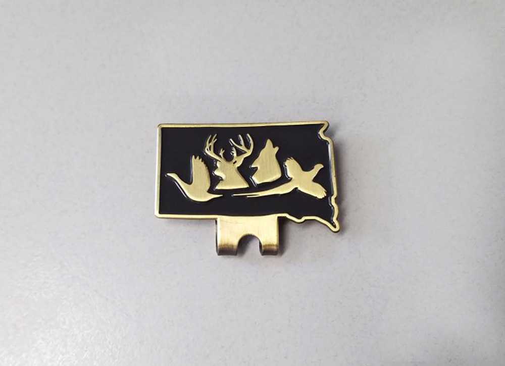 South Dakota Hunting logo hat/money clip